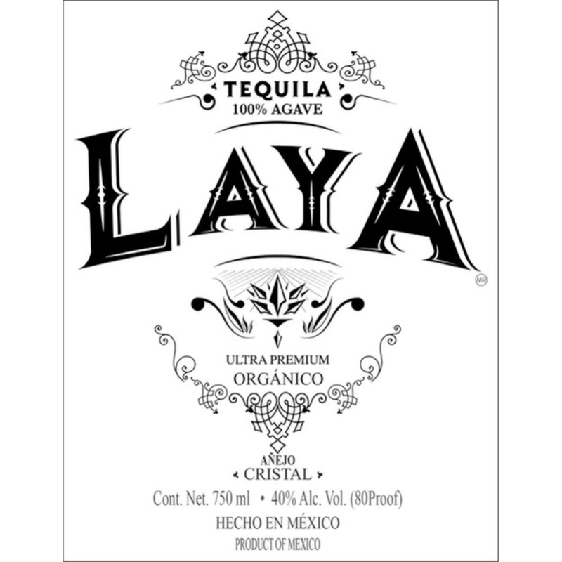 Laya Organic Anejo Cristal Tequila