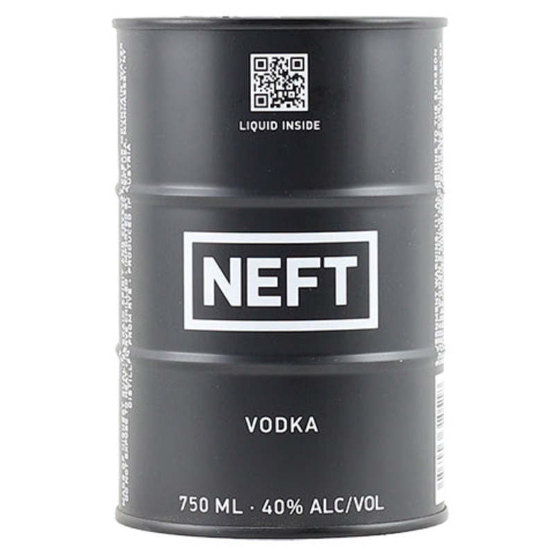 Neft Vodka Black 750ML BARREL