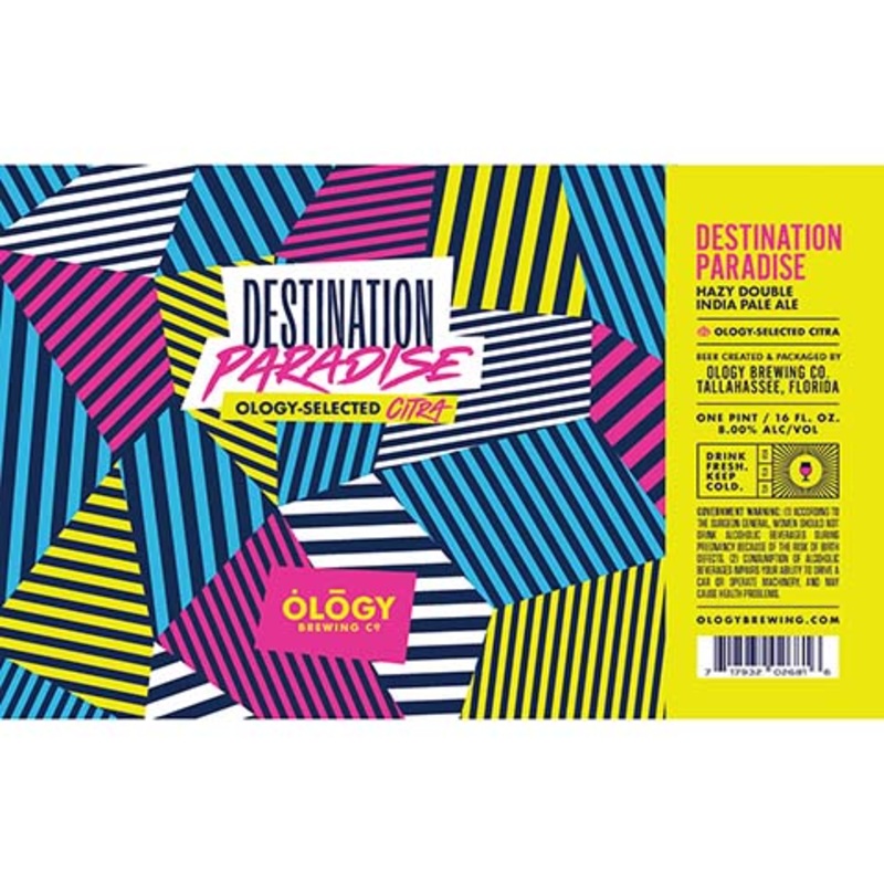 Ology Destination Paradise Hazy Double IPA 16OZ SINGLE CAN