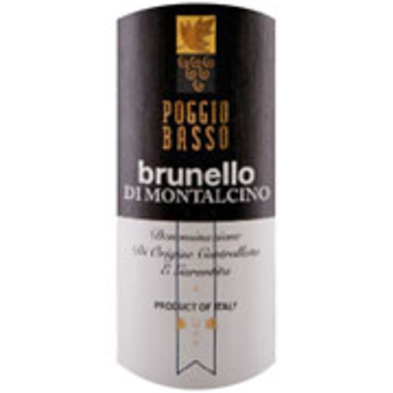POGGIO BASSO BRUNELLO DI MONTALCINO 2015 750 mL