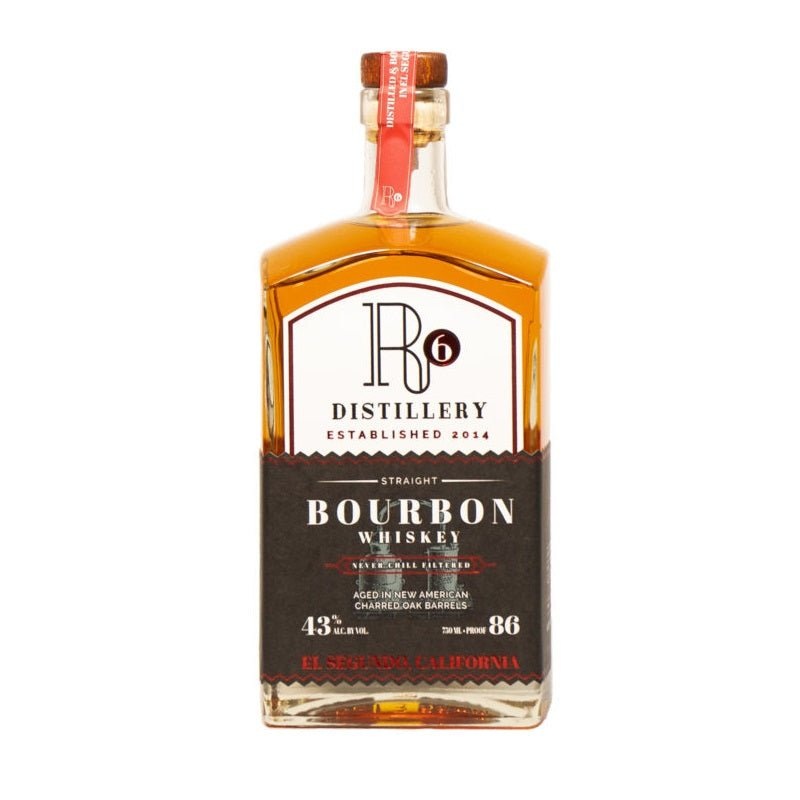 R6 Straight Bourbon Whiskey 750ML BTL