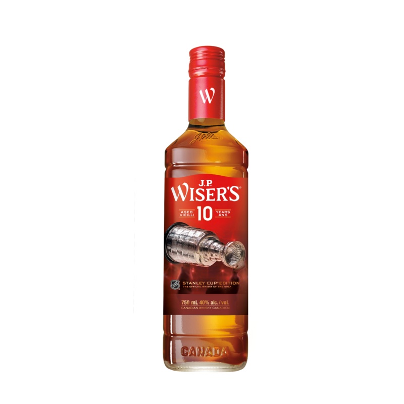 WISERS 10YR NHL EDITION CANADIAN WHISKY 750ML @ Deerfoot City [1056569] 750 ml