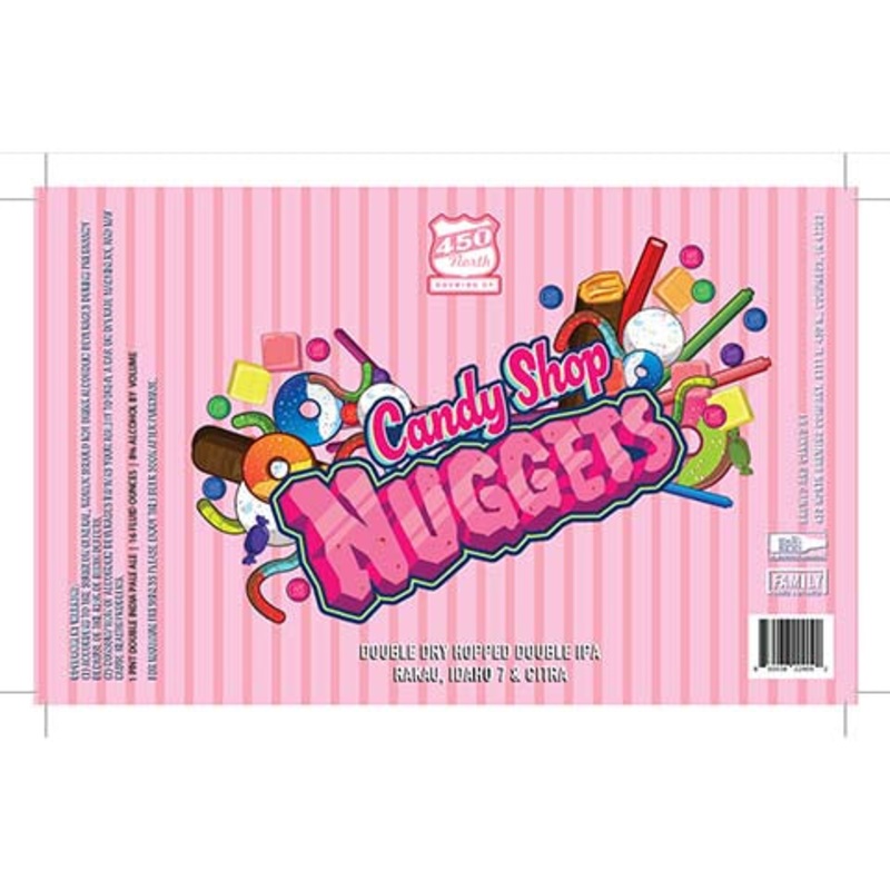 450 North Candy Shop Nuggets DIPA 16OZ SINGLE CAN