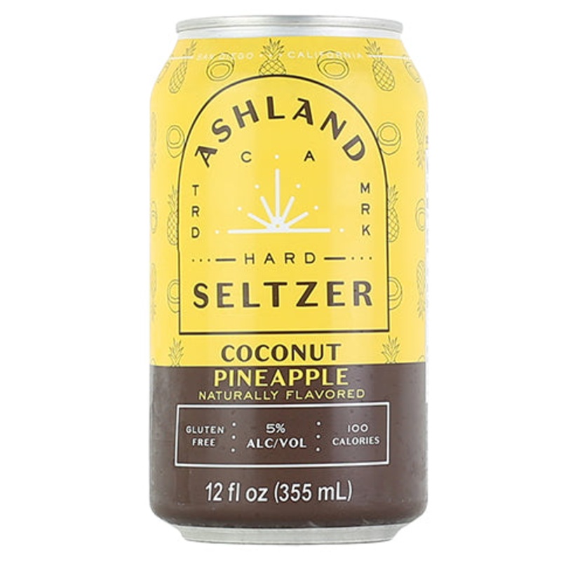 Ashland Coconut Pineapple Hard Seltzer 12OZ SINGLE CAN