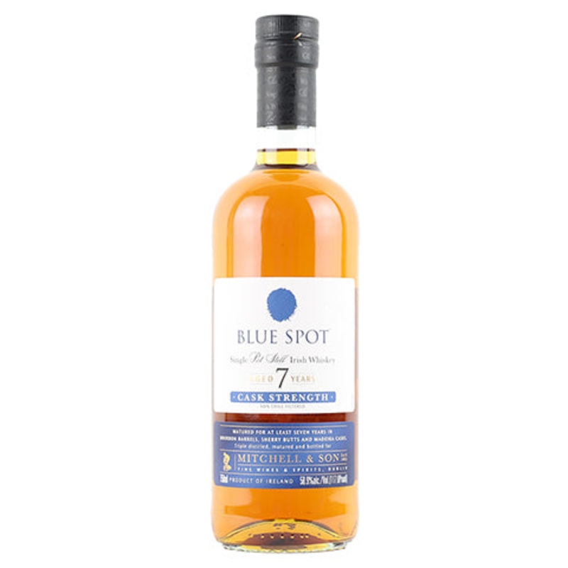 Blue Spot 7 Year Old Single Pot Still Irish Whiskey 750ML BTL