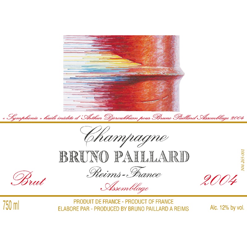 BRUNO PAILLARD BRUT ASSEMBLAGE EXTRA BRUT 2012 750 mL