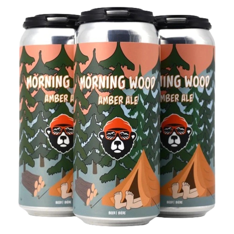DARK WOODS MORNING WOOD AMBER ALE 473ML 4PK CAN @ Red Deer [1047159] 1892 ml