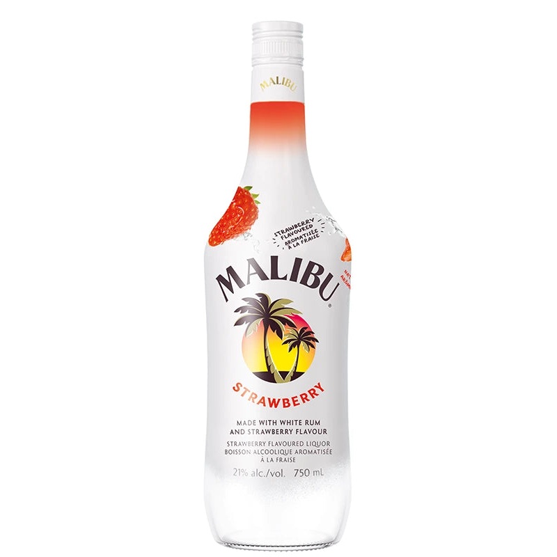 MALIBU STRAWBERRY RUM 750ML @ Red Deer [1057690] 750 ml