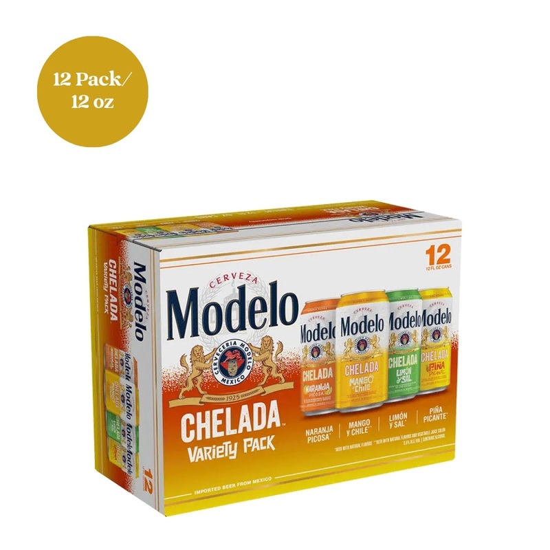 Modelo Chelada Variety Pack Beer 12 fl oz 12pk