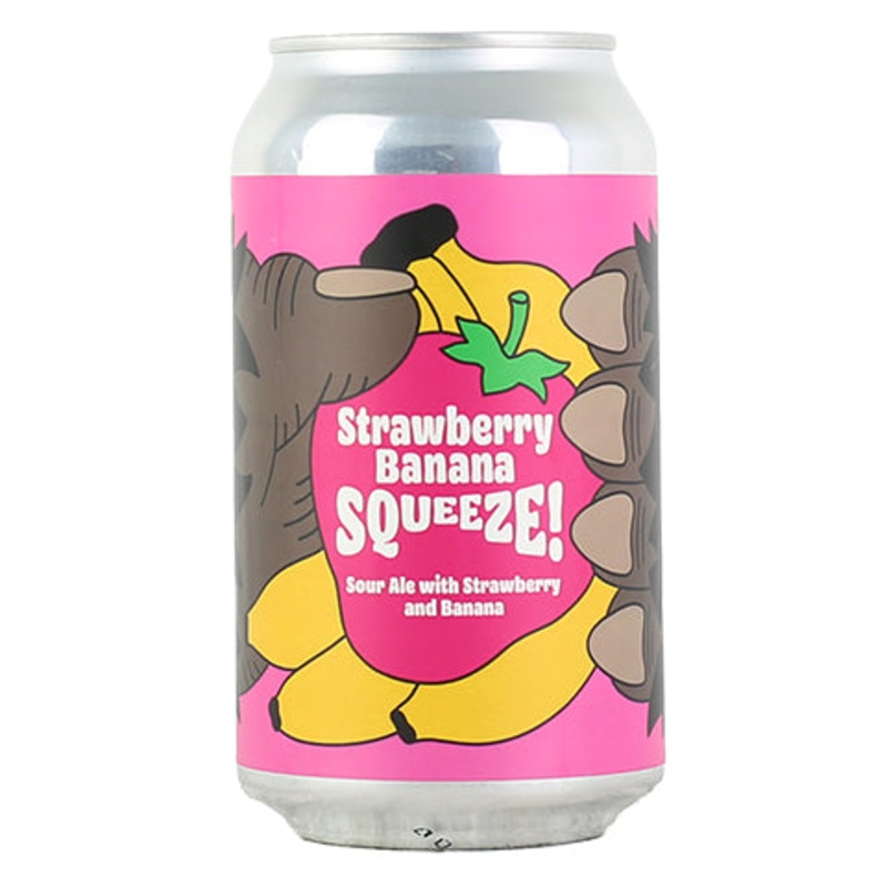 Prairie Strawberry Banana Squeeze! Sour Ale 12OZ SINGLE CAN