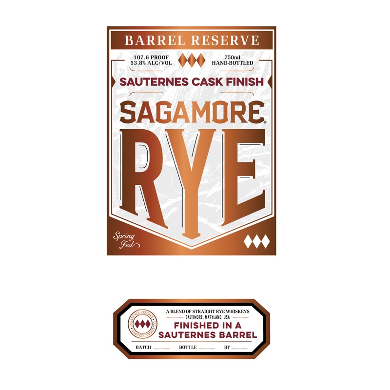 Sagamore Rye Barrel Reserve Sauternes Cask Finish 750mL
