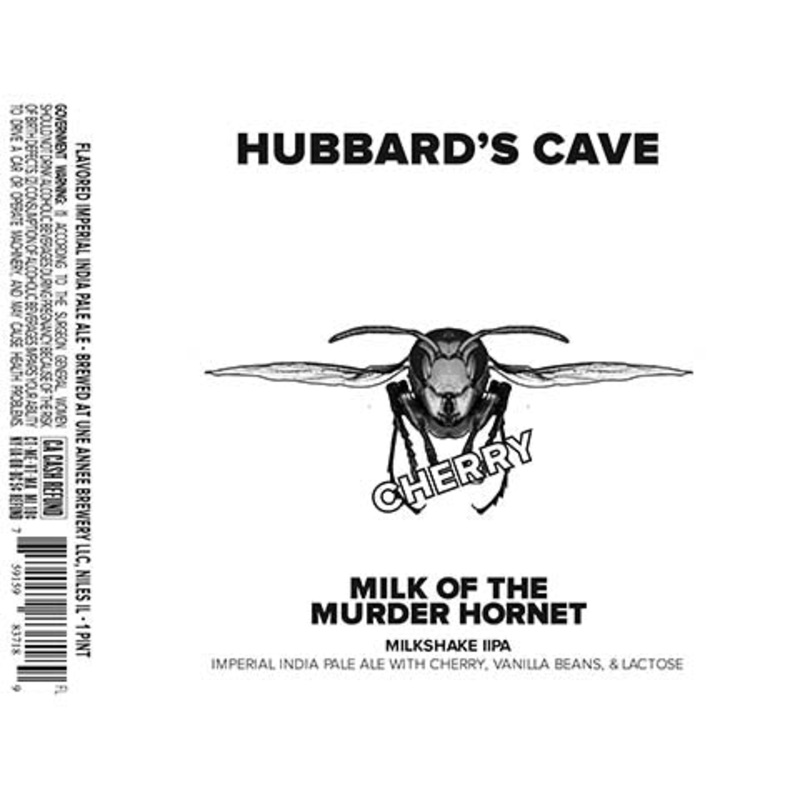 Une Annee Hubbard's Cave Milk of the Murder Hornet IIPA (cherry) 16OZ SINGLE CAN
