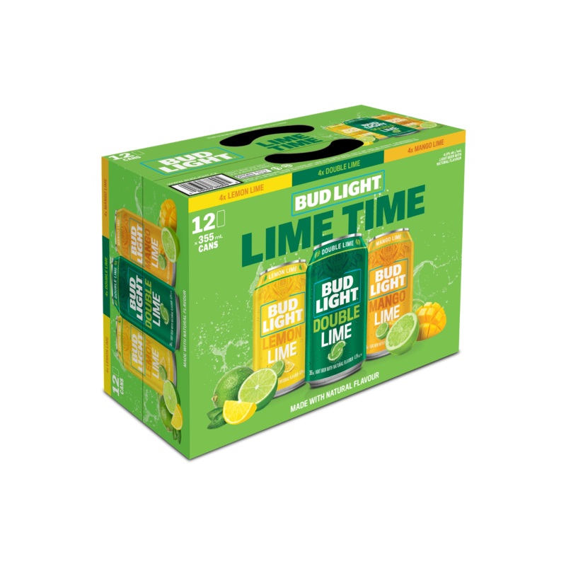 BUD LIGHT LIME TIME MIXER 355ML 12PK CAN @ Township [1056114] 4260 ml