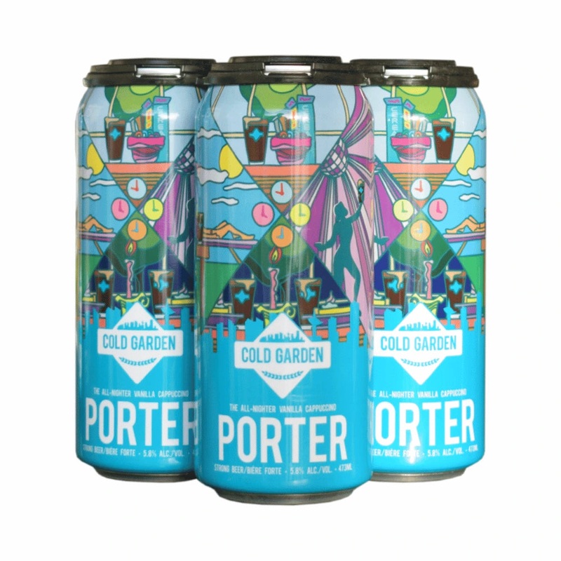 COLD GARDEN ALL NIGHTER VAN CAPP PORTER 473ML 4PK CAN @ Red Deer [1038557] 1892 ml