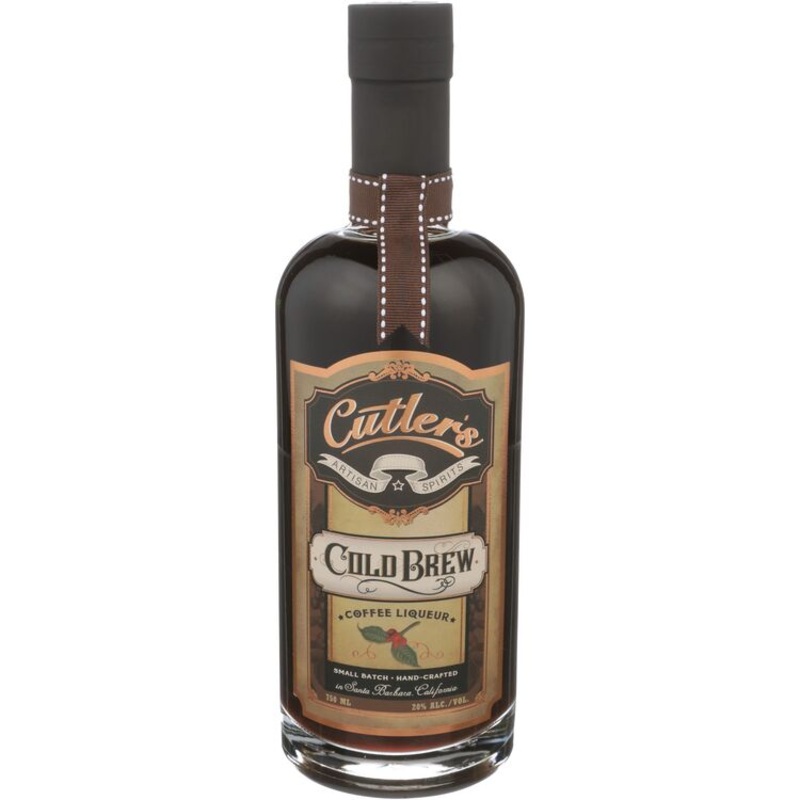 Cutler'S Artisan Spirits Cold Brew Coffee Liqueur 40 750ML 750ML