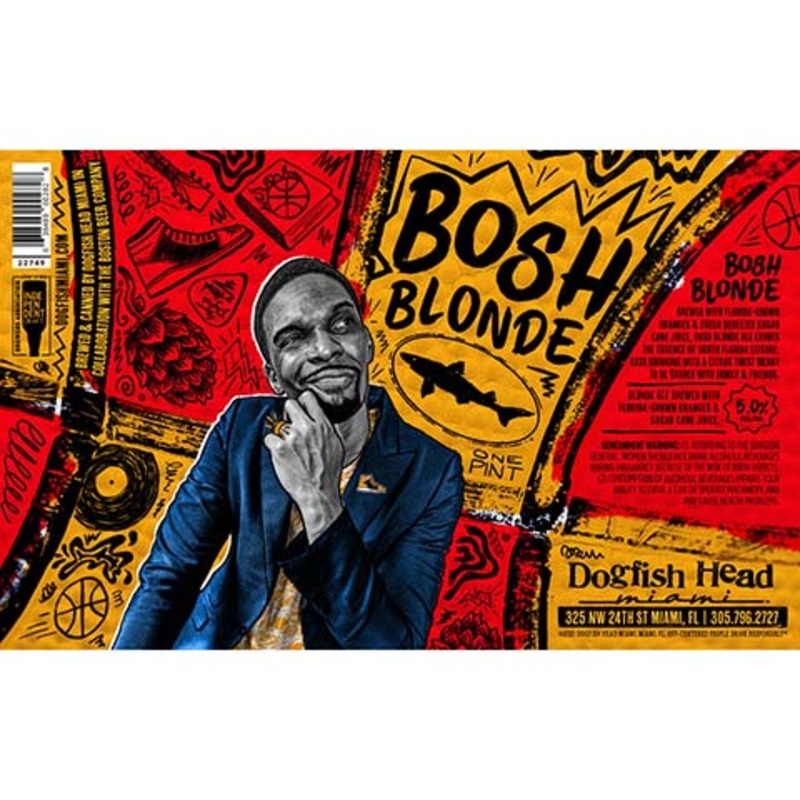 Dogfish Head Bosh Blonde 16OZ SINGLE CAN