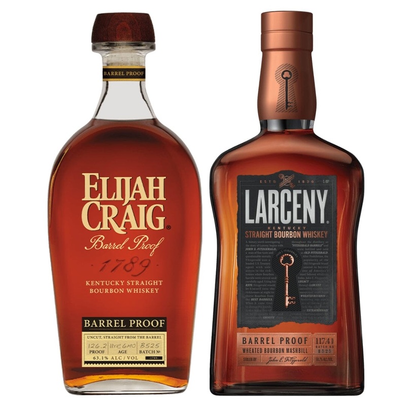 Elijah Craig & Larceny Barrel Proof Batch #B525 Bundle