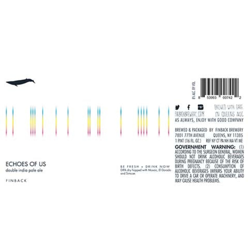 Finback Echoes Of Us DIPA 16OZ SINGLE CAN