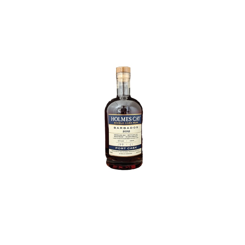 Holmes Cay 2012 Single Port Cask Barbados Rum 750ML