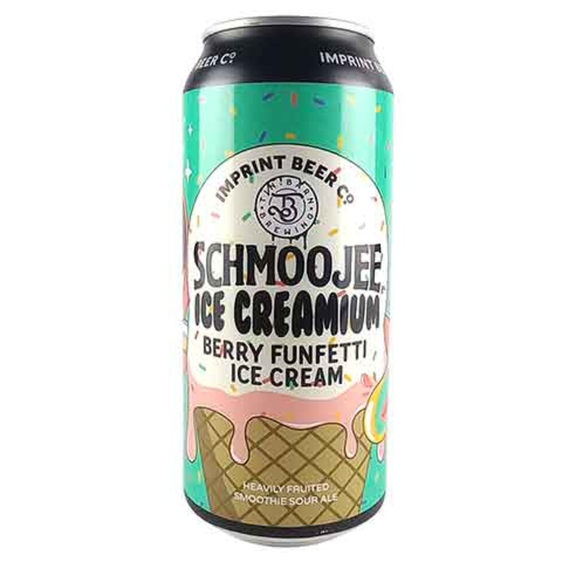 Imprint Schmoojee Ice Creamium Berry Funfetti Ice Cream Sour 16OZ SINGLE CAN