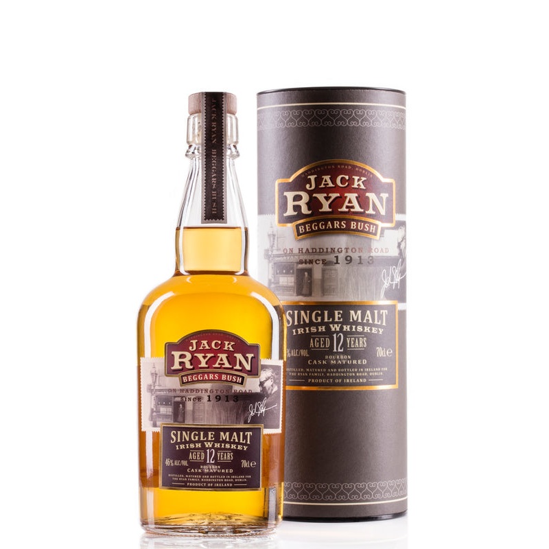 JACK RYAN 12YR SINGLE MALT IRISH WHISKY 700ML @ Emerald Hills [1002796] 700 ml
