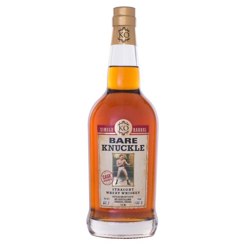 KO Distilling Bare Knuckle Cask Strength Straight Wheat Whiskey