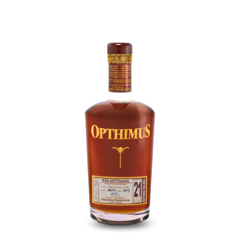 Opthimus Ron Artesanal 21yr Rum 750mL