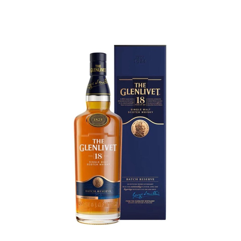 The Glenlivet 18 Year Single Malt Scotch Batch Reserve750mL
