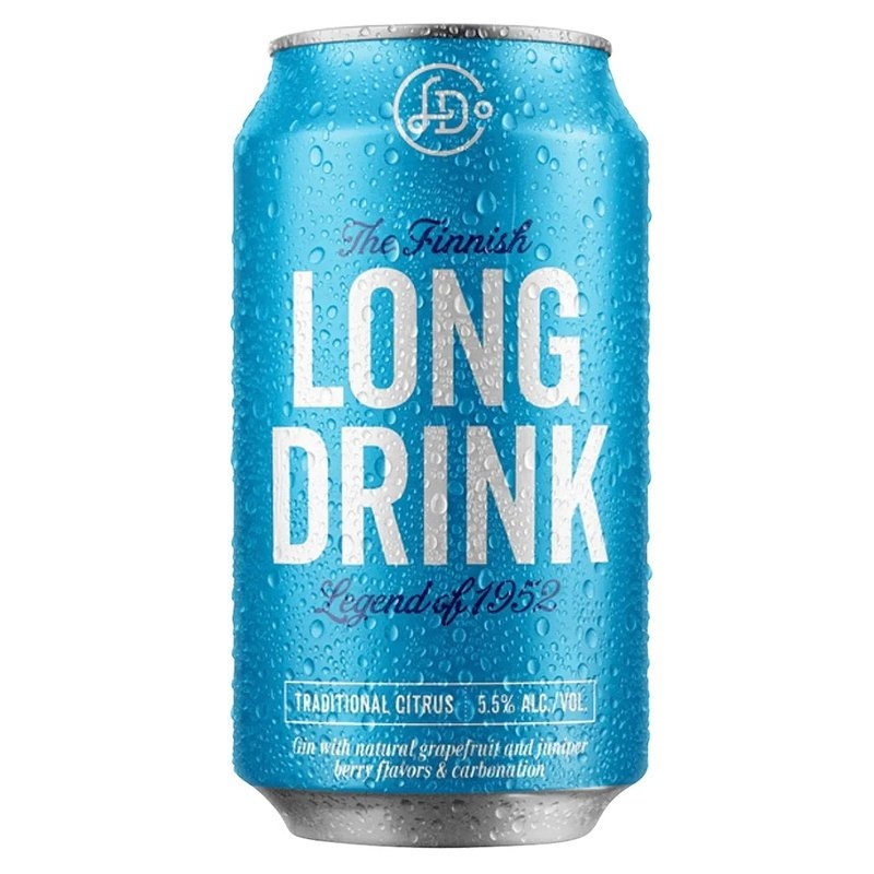 The Long Drink 'Traditional Citrus' Flavored Gin 12OZ CAN