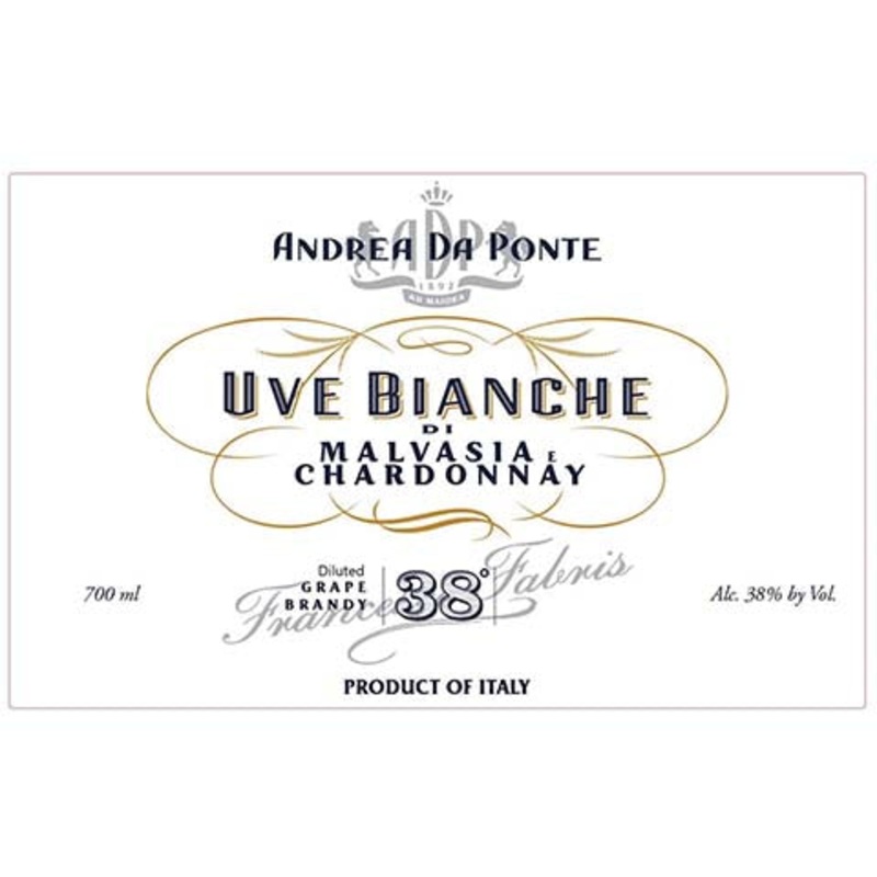 Andrea Da Ponte Uve Bianche 700ML BTL