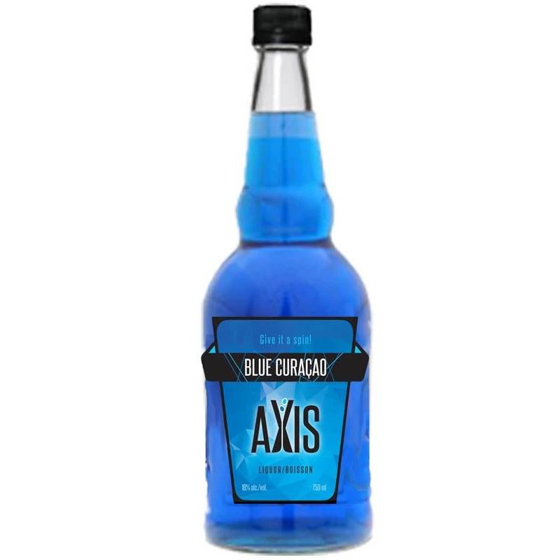 AXIS BLUE CURACAO LIQUEUR 750ML @ Deerfoot City [1009172] 750 ml