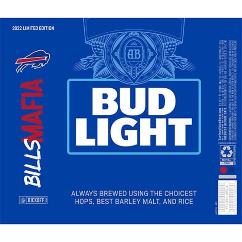 Bud Light Bills Mafia 16OZ SINGLE CAN