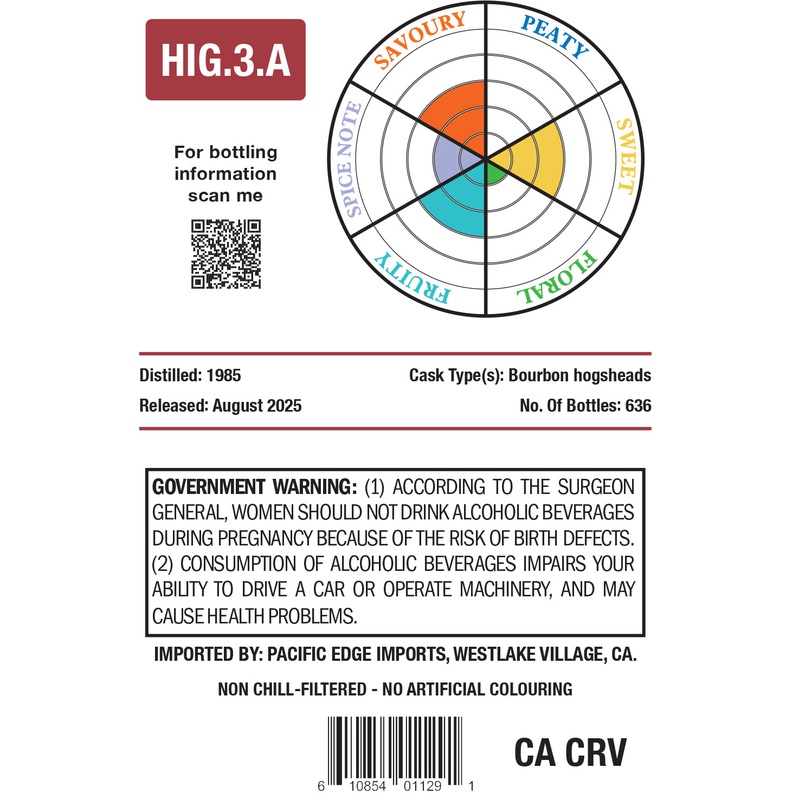 Cadenhead's Enigma 40 Year Old Highland Single Malt Scotch 700mL
