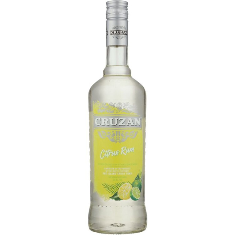 CRUZAN CITRUS FLAVORED RUM 70 750ML 750ML