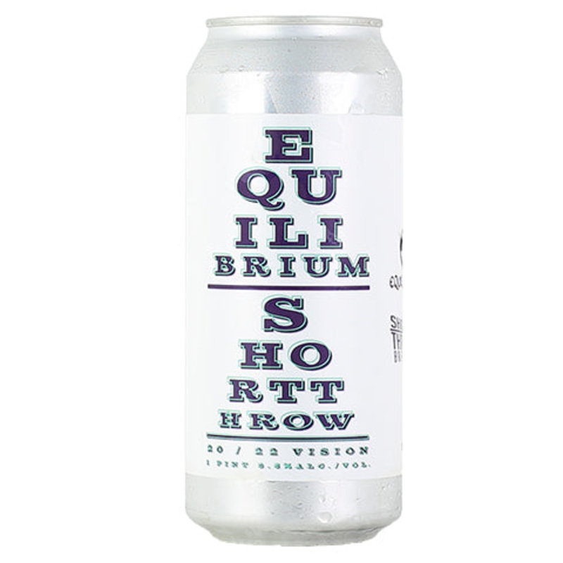 Equilibrium/Short Throw 20/22 Vision DIPA 16OZ SINGLE CAN