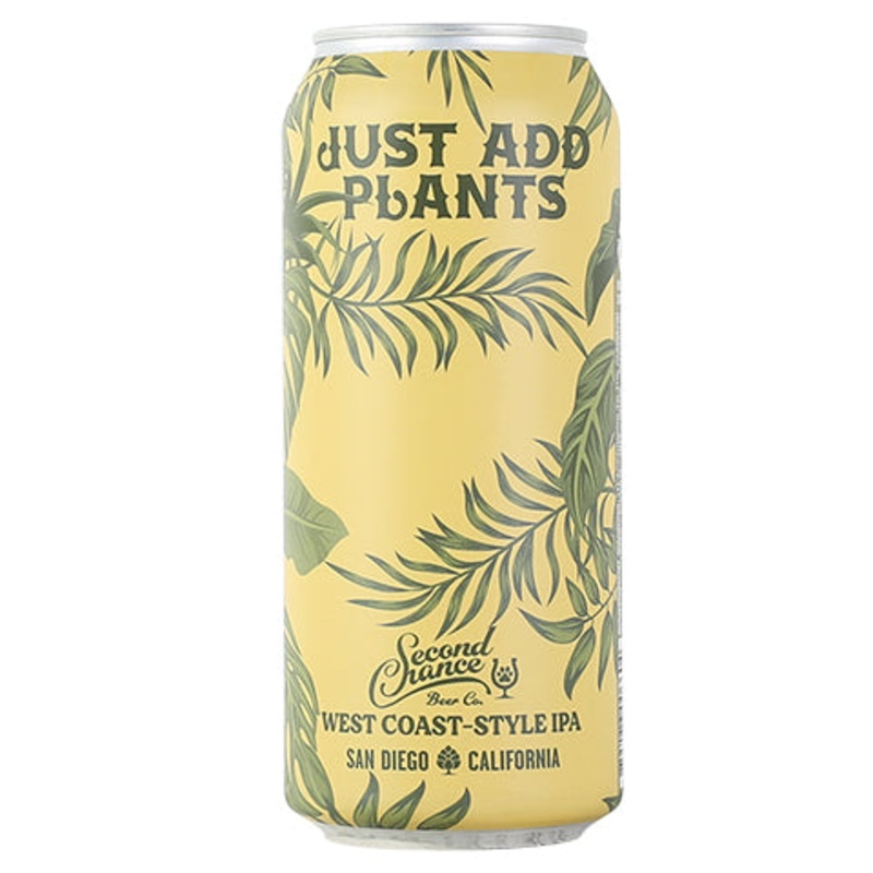 Second Chance Just Add Plants IPA 16OZ SINGLE CAN