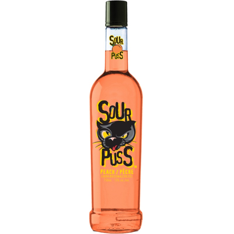 SOUR PUSS PEACH 750 ML