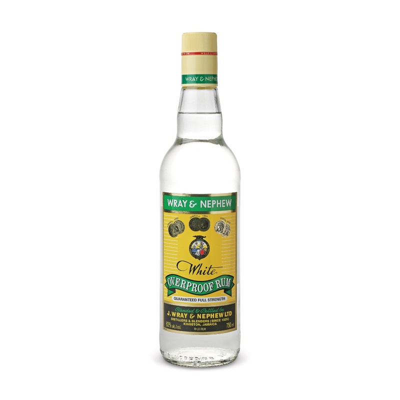 WRAY & NEPHEW WHITE OVERPROOF RUM 750 ML