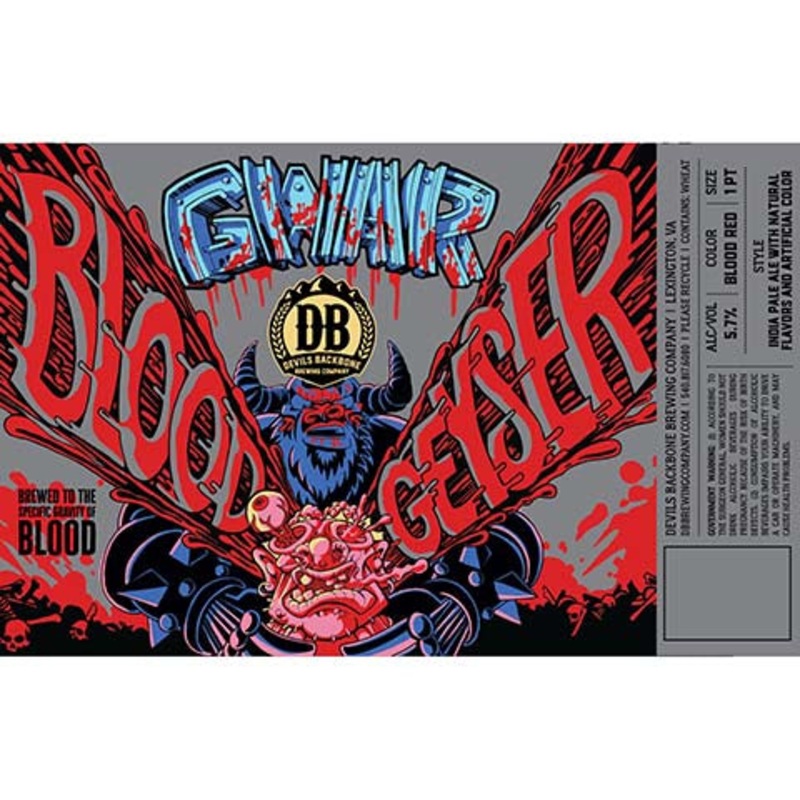 Devil's Backbone Blood Geyser IPA 16OZ SINGLE CAN