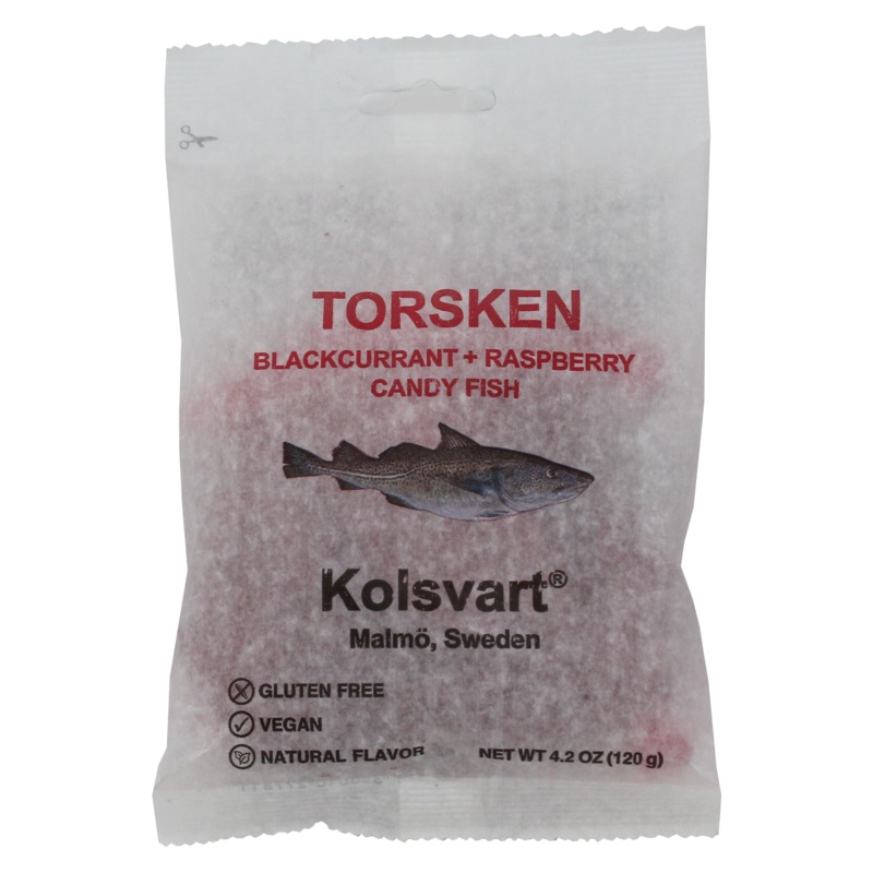 Kolsvart: Raspberry & Currant Swedish Fish