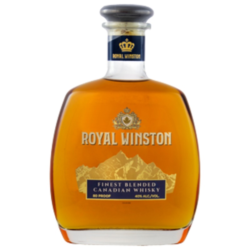 Royal Winston Finest Blended Canadian Whisky 750ml Bottle