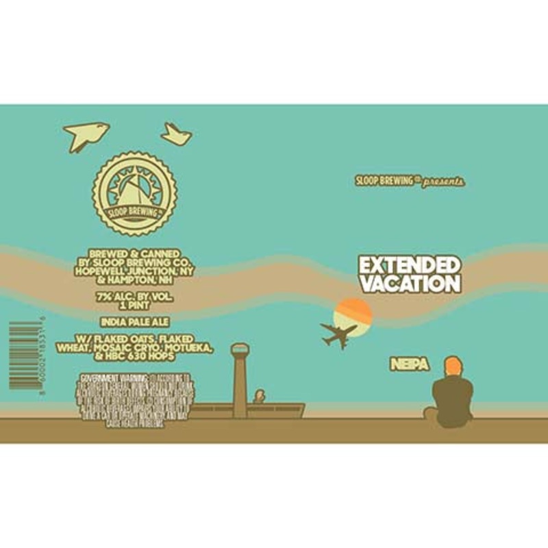 Sloop Extended Vacation NEIPA 16OZ SINGLE CAN