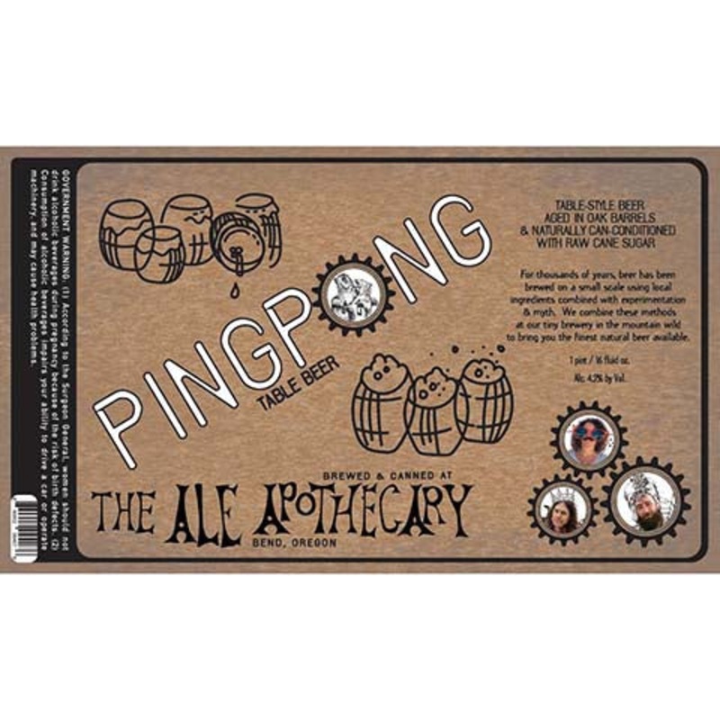 The Ale Apothecary Pingpong 375ML BTL