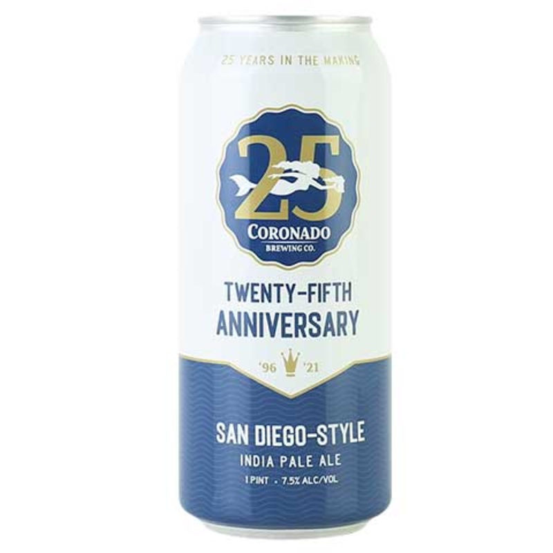 Coronado 25th Anniversary IPA 16OZ SINGLE CAN