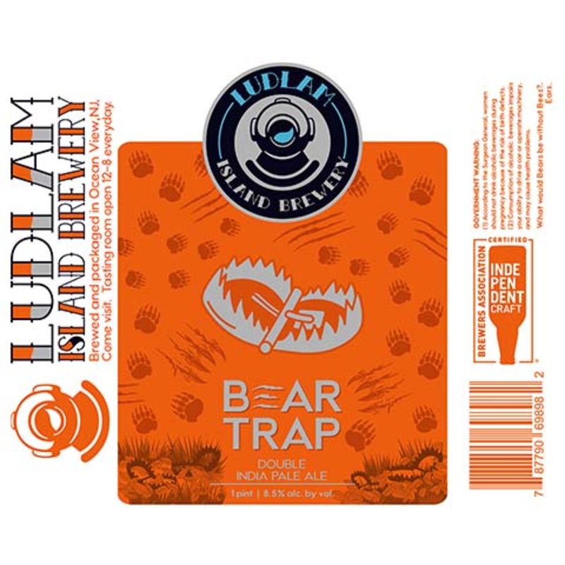 Ludlam Bear Trap DIPA 16OZ SINGLE CAN
