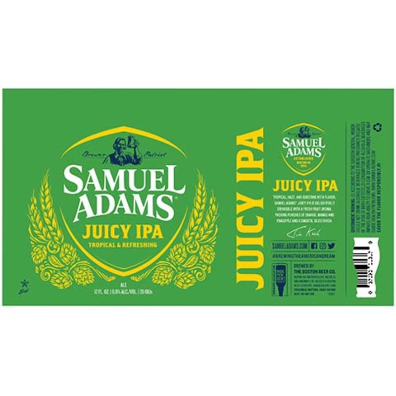 Samuel Adams Juicy IPA 12OZ SINGLE BTL