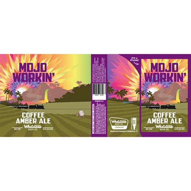 Whetstone Mojo Workin' Coffee Amber Ale 16OZ SINGLE CAN